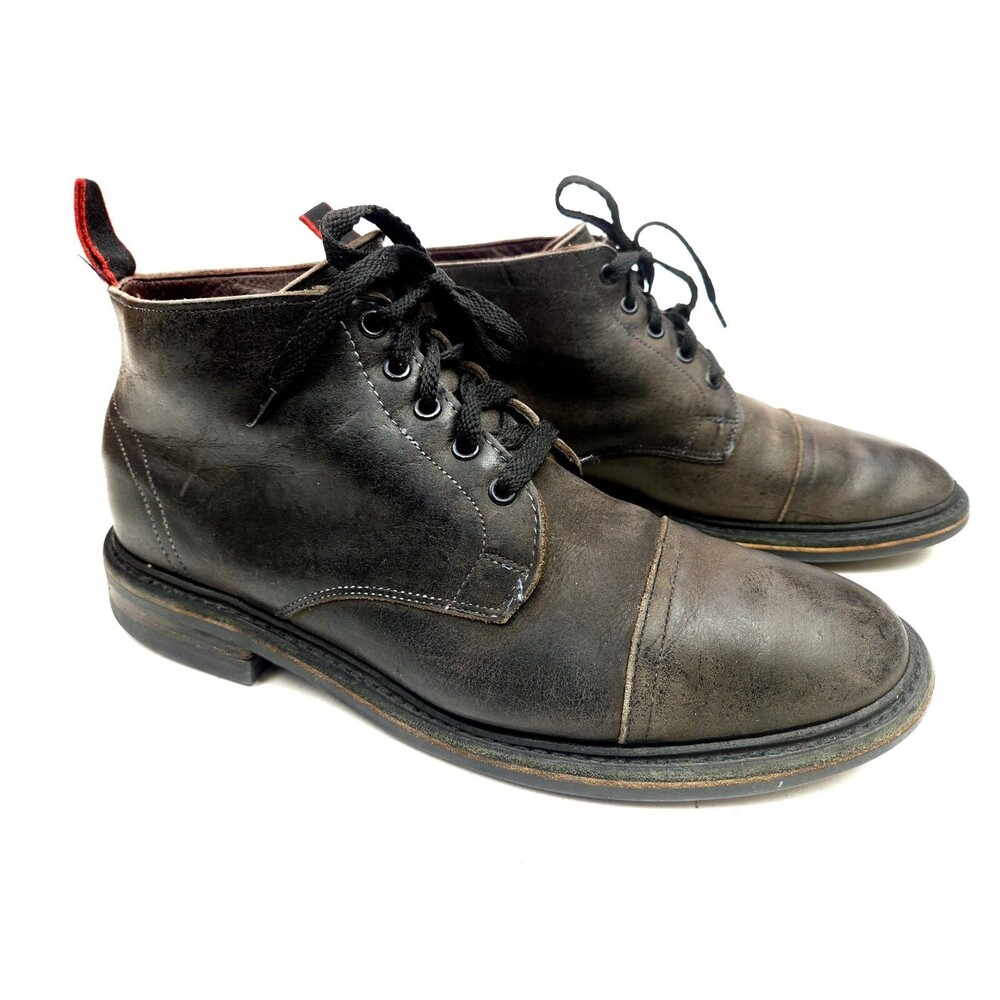 Allen Edmonds Patton Boots Dainite Rubber Soles Men Size 9.5 D